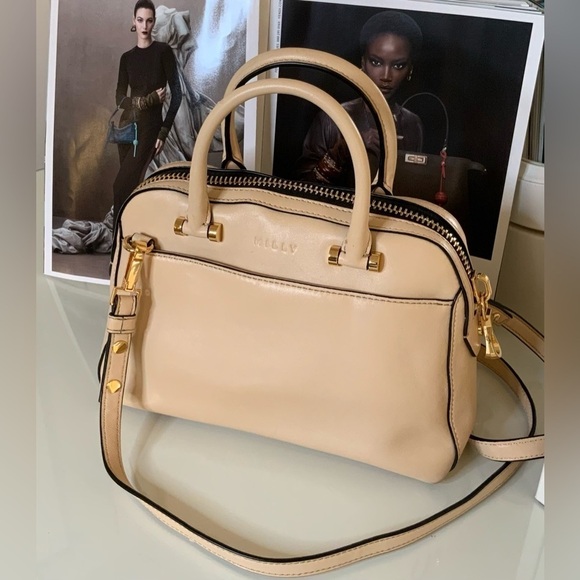 Milly Handbags - Milly Butter Leather Satchel